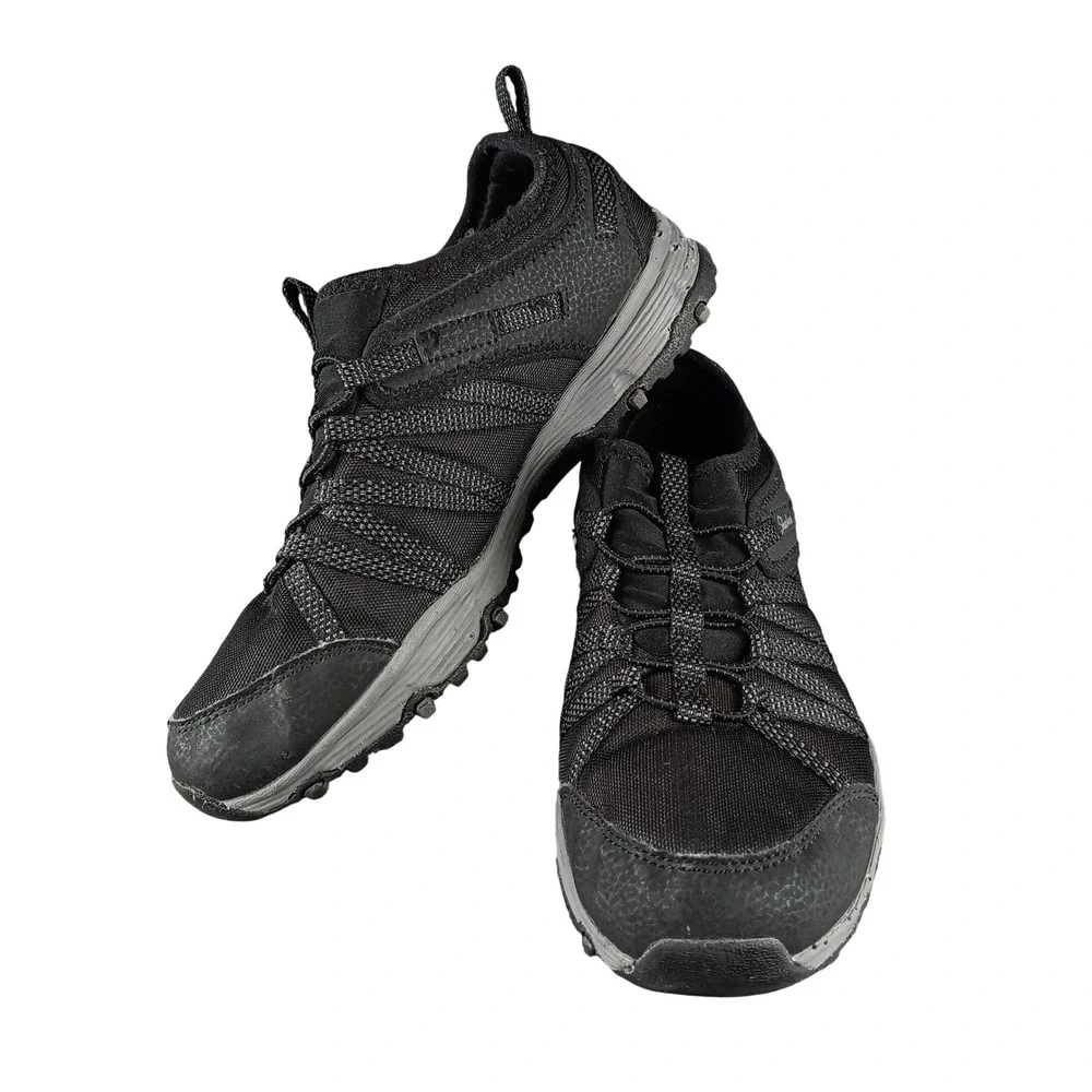Skechers Women's Black‎ Memory Foam Walking Shoes Sz 7.5 Athletic Sneakers